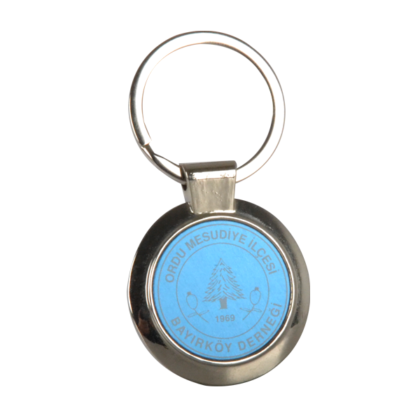 Metal anahtarlığa logo kazıma